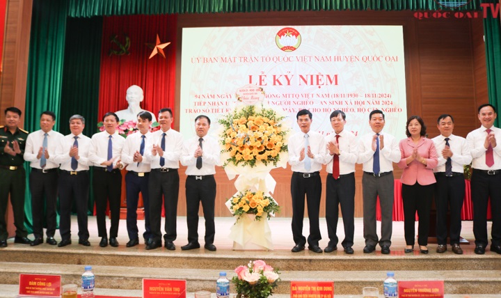 Huyện Quốc Oai: Không ngừng củng cố, mở rộng khối đại đoàn kết toàn dân tộc- Ảnh 1.