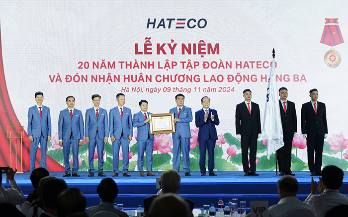 Tập đoàn Hateco vinh dự đón nhận Huân chương Lao động hạng Ba- Ảnh 1.