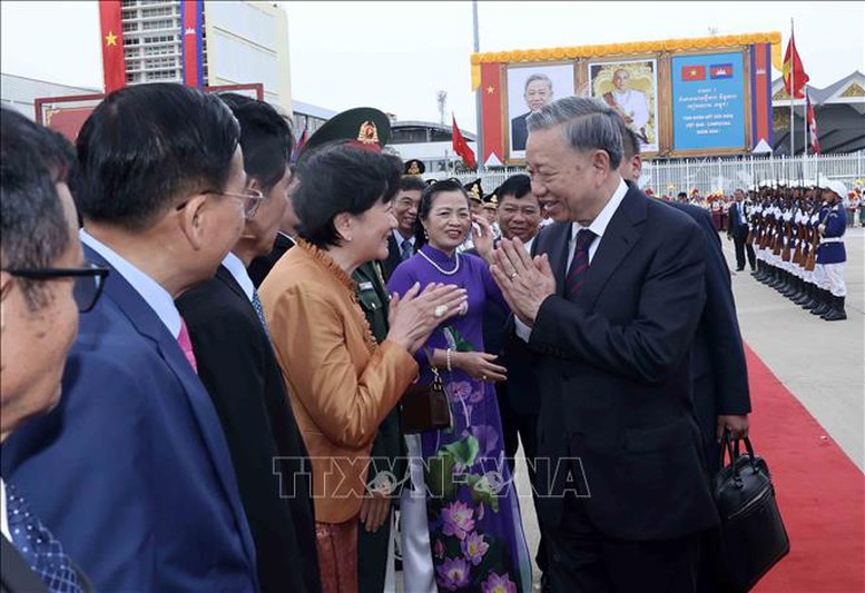 Chủ tịch nước Tô Lâm kết thúc tốt đẹp chuyến thăm cấp Nhà nước tới Campuchia- Ảnh 3.