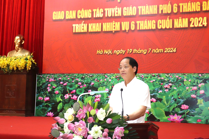 Triển khai nhiệm vụ công tác tuyên giáo Thành phố 6 tháng cuối năm- Ảnh 3.