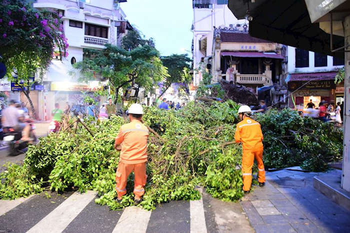 EVNHANOI khuyến cáo người dân sử dụng điện an toàn trong mưa bão- Ảnh 3.