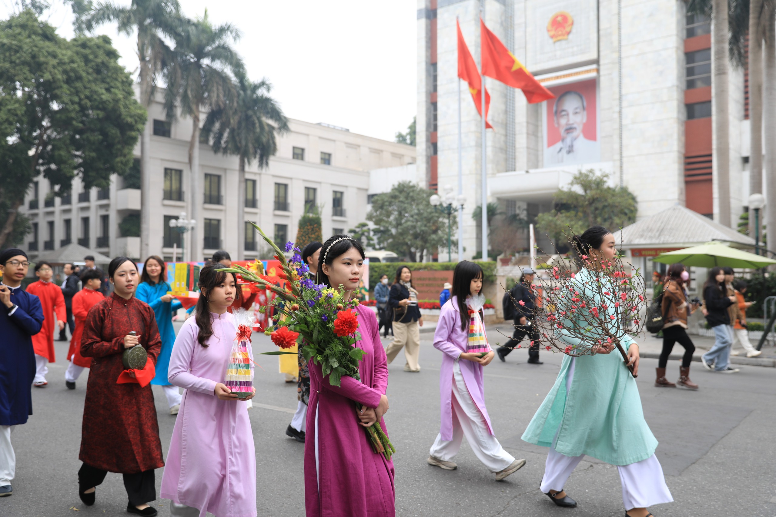 "Tết Việt - Tết Phố 2025" tái hiện nghi lễ truyền thống văn hóa đặc sắc- Ảnh 8.
