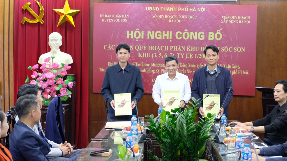 Công bố 4 đồ án Quy hoạch phân khu đô thị tại huyện Sóc Sơn- Ảnh 3.