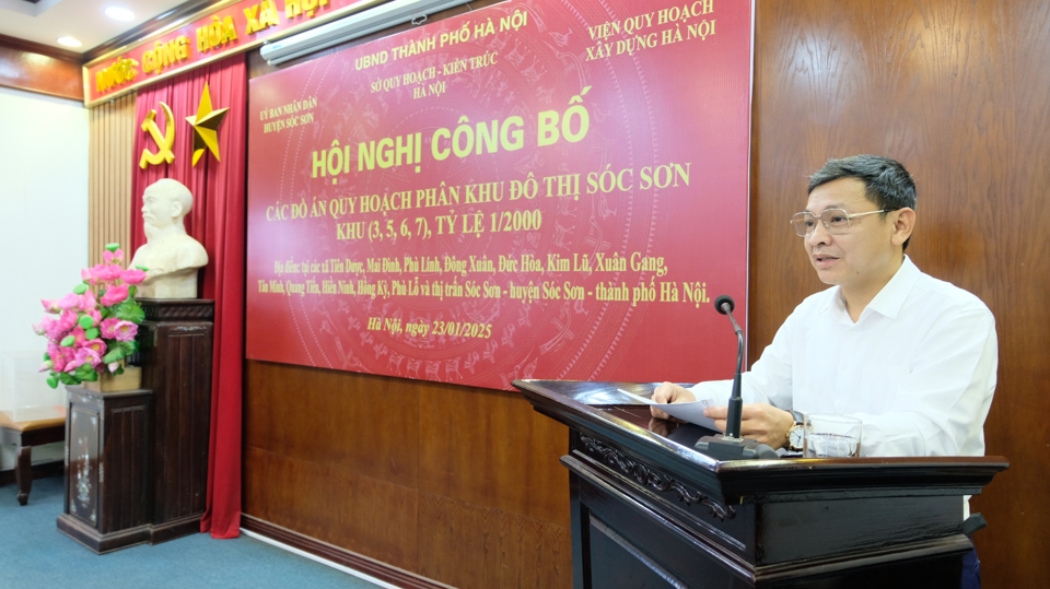 Công bố 4 đồ án Quy hoạch phân khu đô thị tại huyện Sóc Sơn- Ảnh 4.