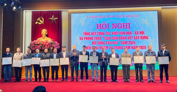 Huyện Gia Lâm tăng cường phát triển văn hóa - xã hội, thúc đẩy đời sống văn hóa năm 2025- Ảnh 2.