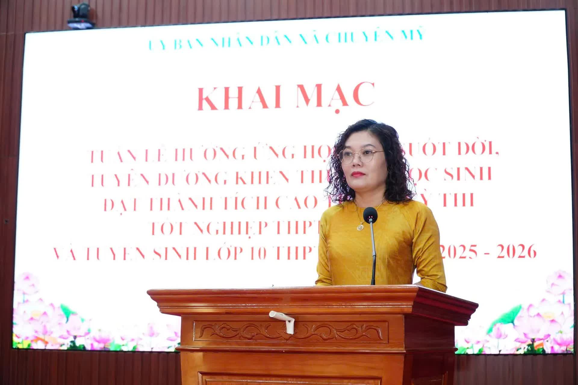 Xã Chuyên Mỹ: Khai mạc Tuần lễ hưởng ứng học tập suốt đời- Ảnh 1.