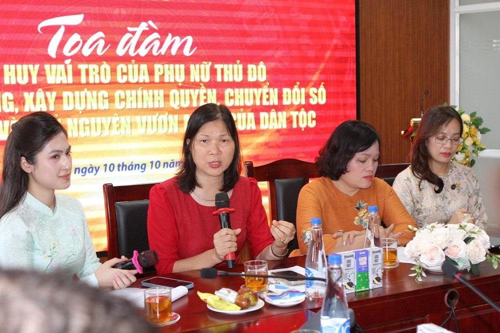 Phụ nữ Thủ đô tiên phong xây dựng Đảng, chính quyền, chuyển đổi số- Ảnh 4.