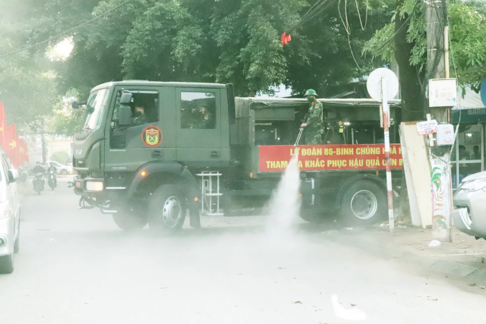 Phường Tây Tựu ra quân "Ngày Chủ nhật xanh”- Ảnh 4.