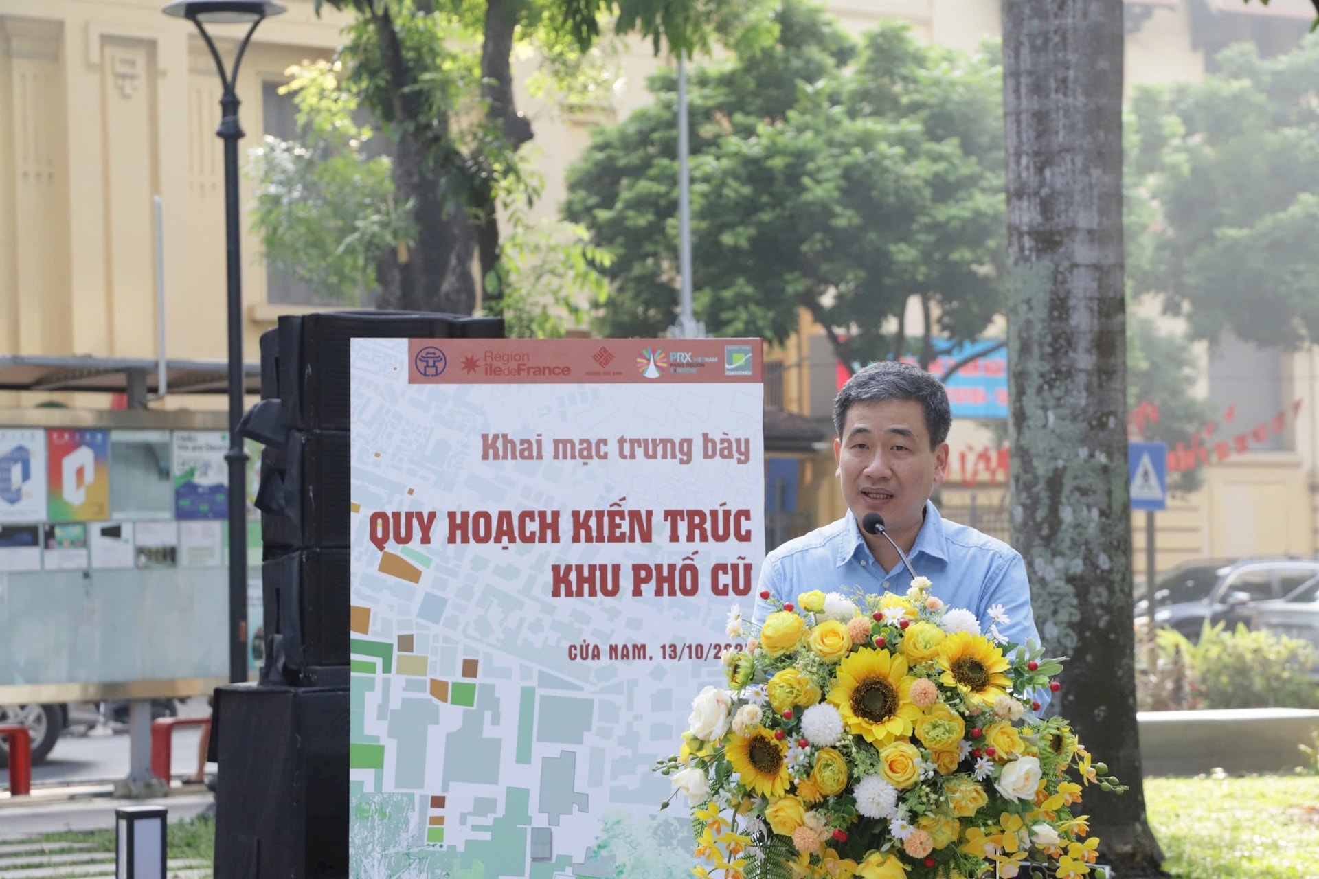 Khai mạc trưng bày quy hoạch, kiến trúc khu phố cũ tại Vườn hoa Tao Đàn- Ảnh 2.