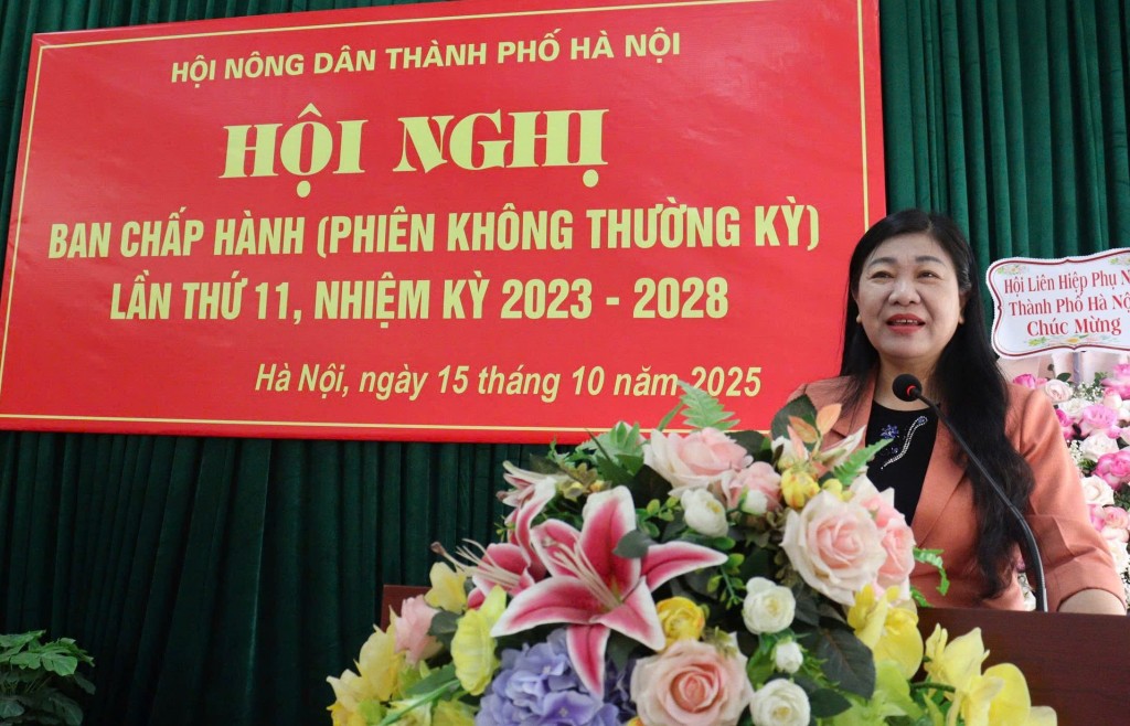 Đồng chí Trương Văn Nhung giữ chức Phó Chủ tịch Hội Nông dân thành phố Hà Nội- Ảnh 1.