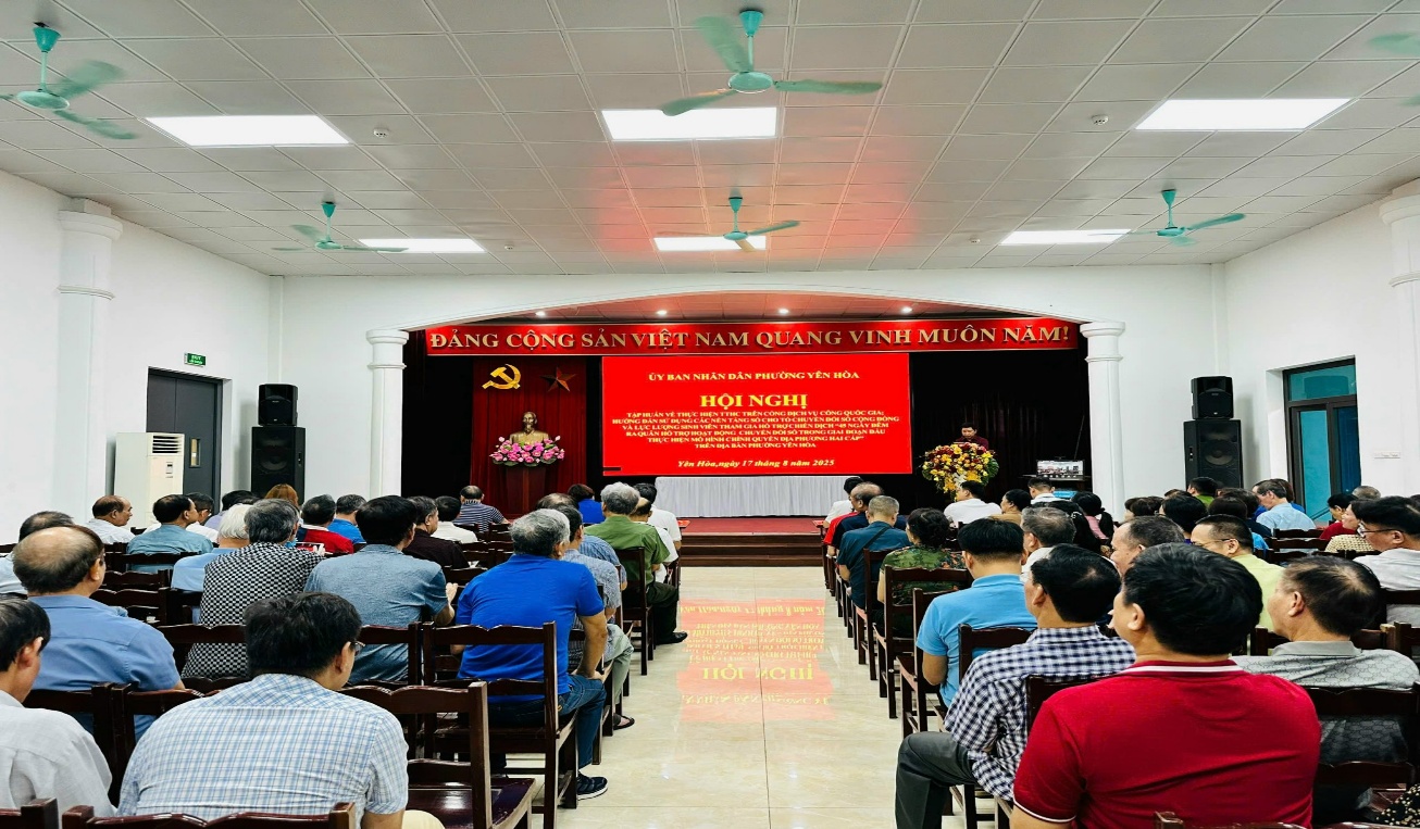hội nghị tập huấn chuyển đổi số
