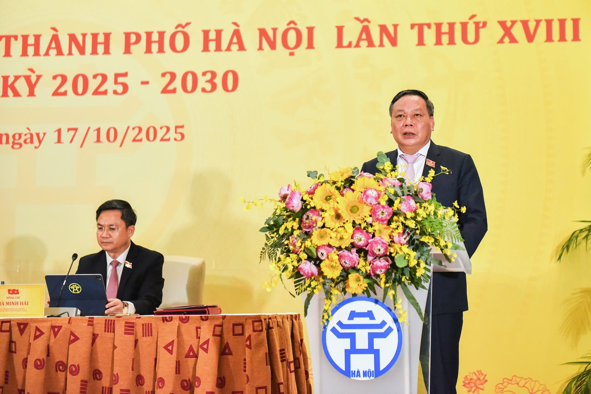 Thành ủy Hà Nội họp báo thông tin về kết quả Đại hội Đảng bộ Thành phố lần thứ XVIII- Ảnh 2. Thành ủy Hà Nội họp báo thông tin về kết quả Đại hội Đảng bộ Thành phố lần thứ XVIII- Ảnh 2.