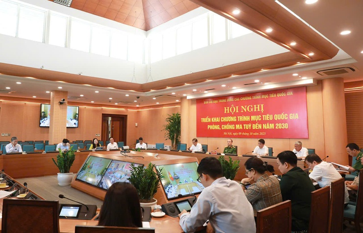Nationwide online conference launches national program on drug prevention until 2030- Ảnh 3.