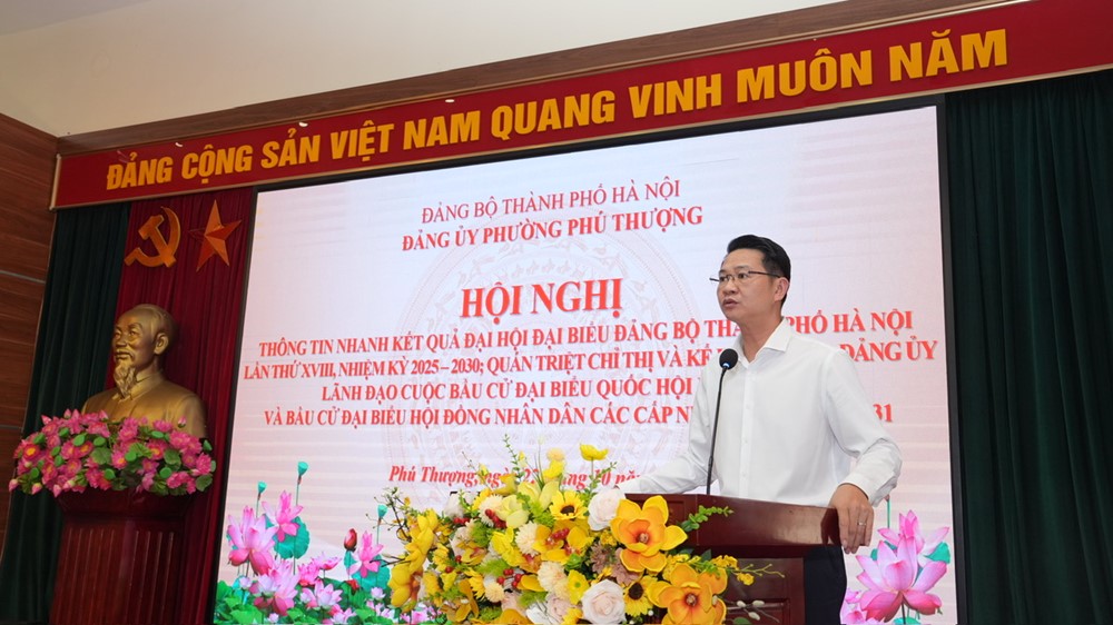 Phường Phú Thượng triển khai công tác bầu cử nhiệm kỳ 2026-2031- Ảnh 1.