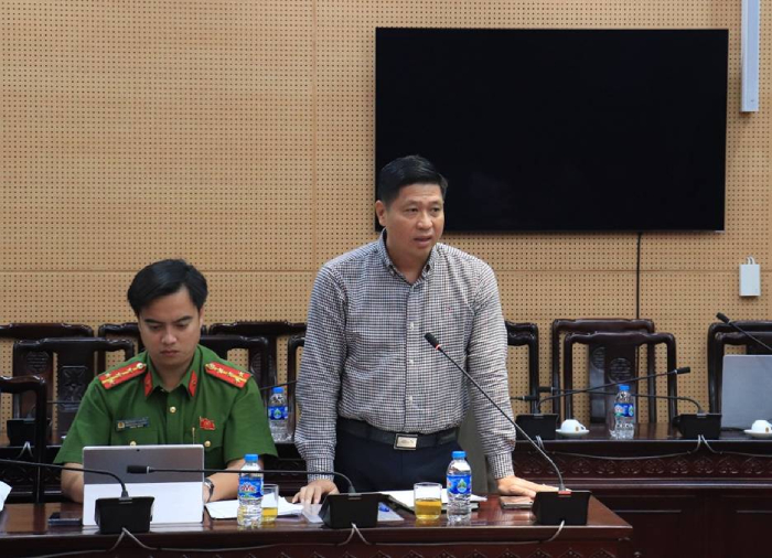 Công an Thành phố triển khai bảo đảm an ninh phục vụ giải phóng mặt bằng Dự án đường Vành đai 1- Ảnh 2.