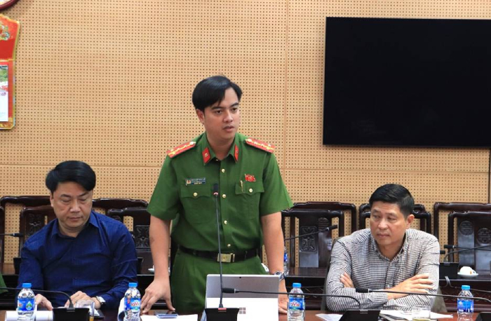 Công an Thành phố triển khai bảo đảm an ninh phục vụ giải phóng mặt bằng Dự án đường Vành đai 1- Ảnh 3.