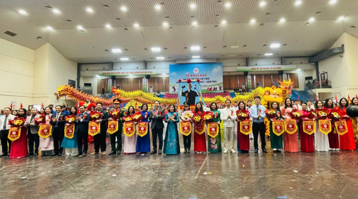 Sôi nổi Đại hội Thể dục thể thao phường Cầu Giấy lần thứ I- Ảnh 4.