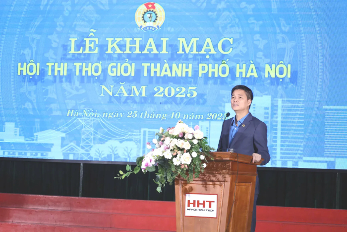 Khai mạc Hội thi thợ giỏi thành phố năm 2025- Ảnh 3.