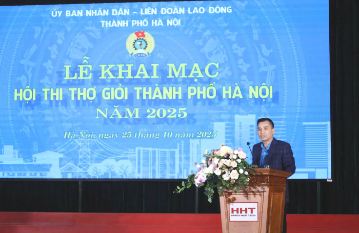 Khai mạc Hội thi thợ giỏi thành phố năm 2025- Ảnh 1.