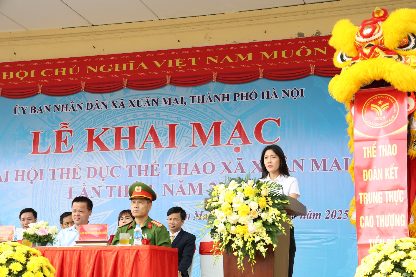 Xã Xuân Mai tưng bừng tổ chức Đại hội Thể dục thể thao lần thứ I- Ảnh 4.