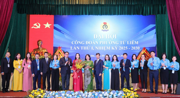 Đại hội Công đoàn phường Từ Liêm lần thứ I- Ảnh 4.