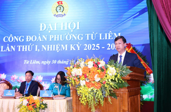Đại hội Công đoàn phường Từ Liêm lần thứ I- Ảnh 3.
