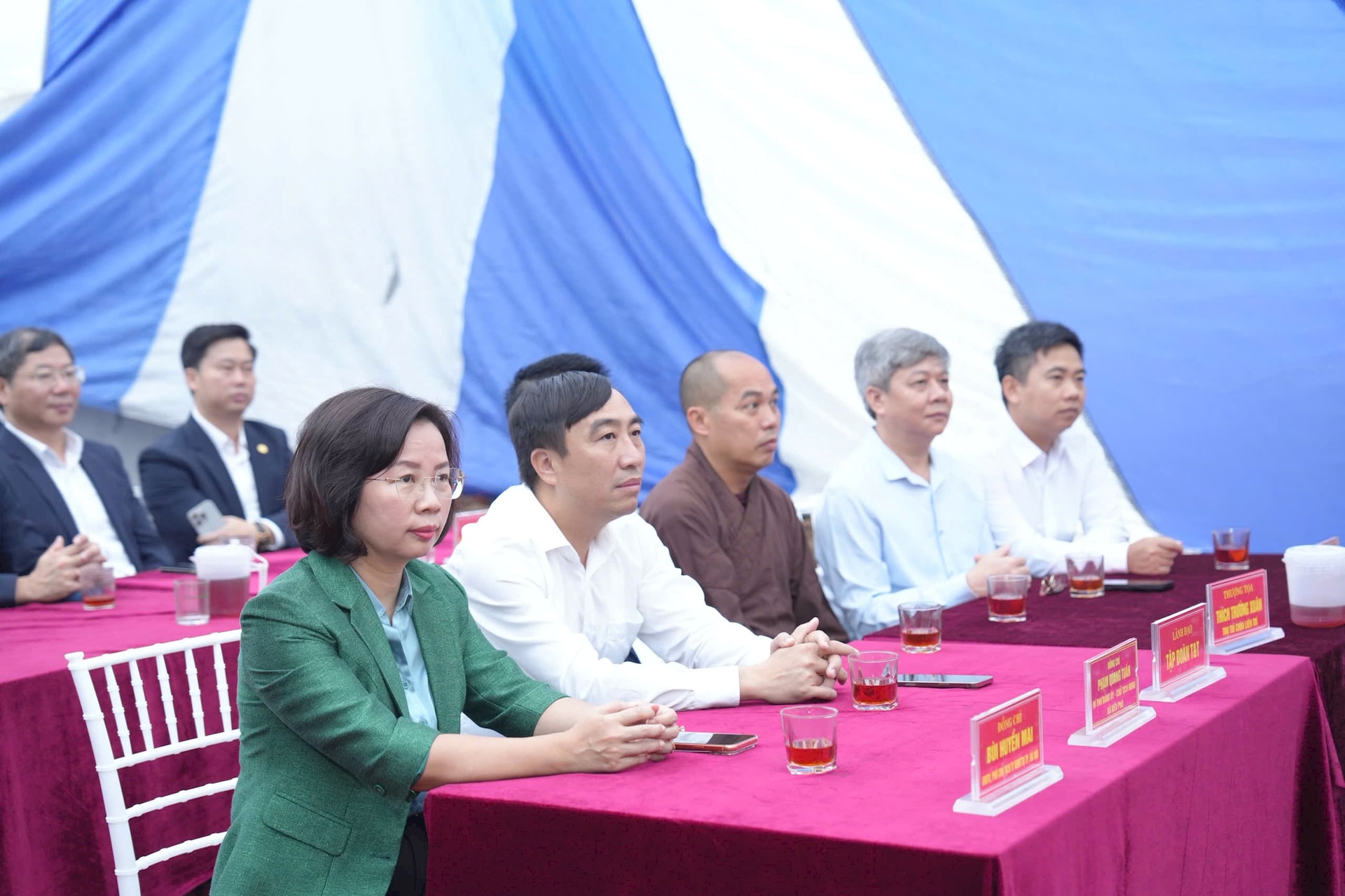 Khởi công xây dựng 63 mái ấm ‘Đại đoàn kết’ cho hộ gia đình chính sách, người có công, hộ cận nghèo xã Kiều Phú- Ảnh 1.