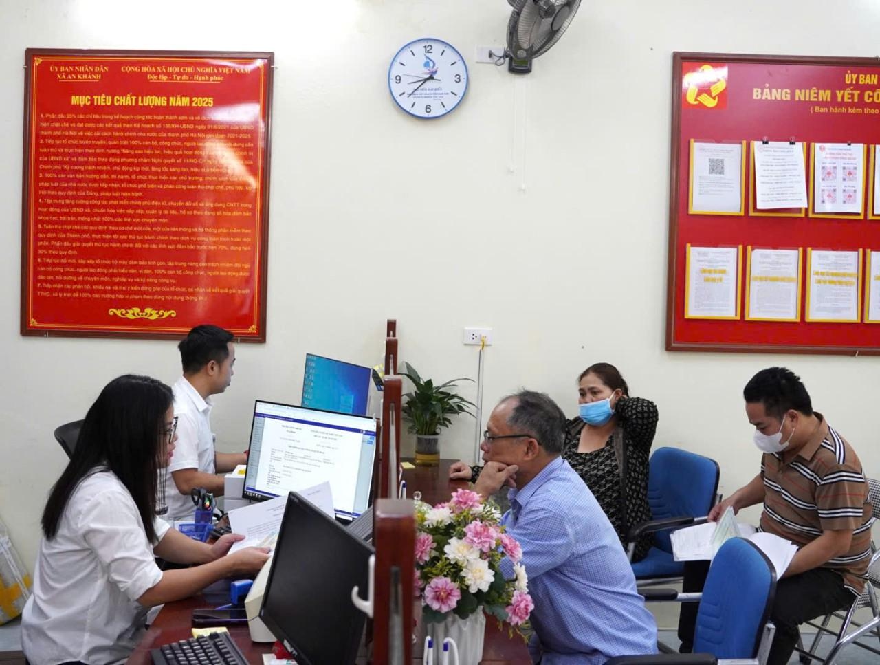 Điểm Phục vụ hành chính công xã An Khánh: Sau gần  ba tháng nỗ lực và những chuyển biến tích cực- Ảnh 5.