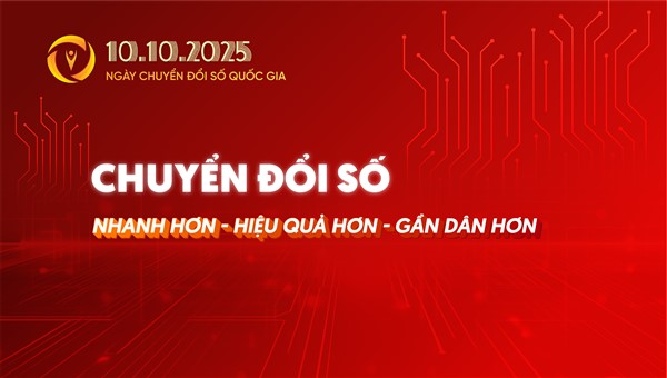 Ban hành bộ nhận diện hưởng ứng ngày Chuyển đổi số Quốc gia 10.10.2025- Ảnh 3.