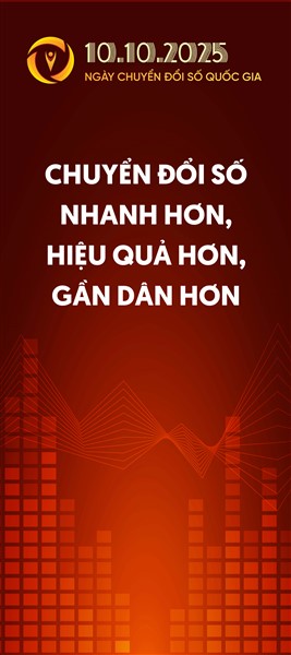 Ban hành bộ nhận diện hưởng ứng ngày Chuyển đổi số Quốc gia 10.10.2025- Ảnh 8.