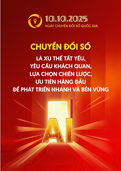Ban hành bộ nhận diện hưởng ứng ngày Chuyển đổi số Quốc gia 10.10.2025- Ảnh 4.