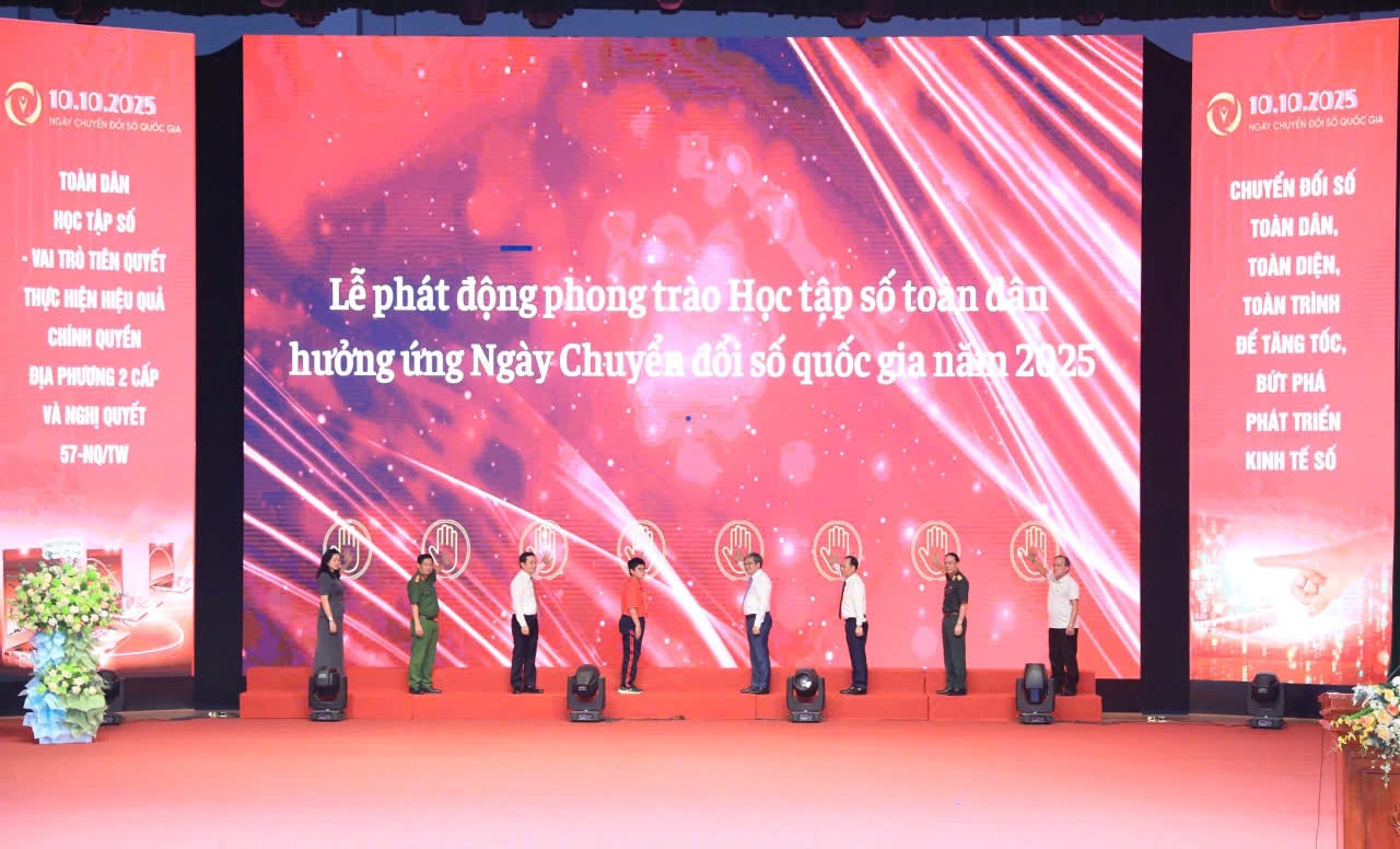 Hà Nội phát động phong trào “Học tập số toàn dân ”: Gần dân hơn - Nhanh hơn - Hiệu quả hơn- Ảnh 3.