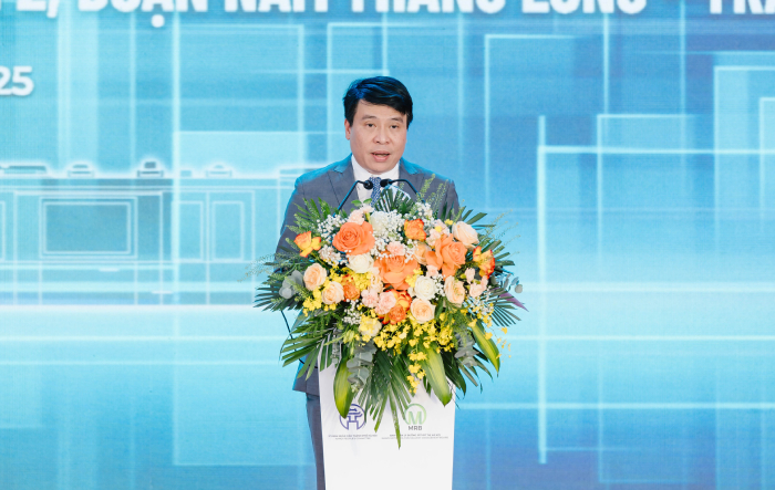 Khởi công Dự án đầu tư xây dựng tuyến đường sắt đô thị số 2, đoạn Nam Thăng Long - Trần Hưng Đạo- Ảnh 1.