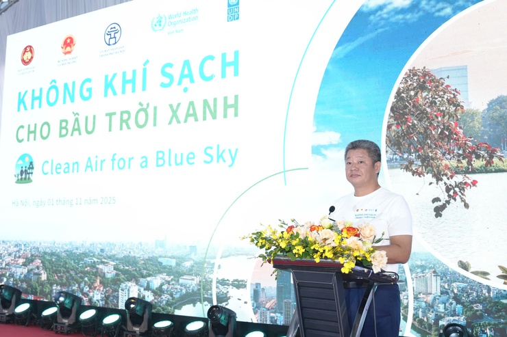 "Acting today for a cleaner sky tomorrow," Hanoi Vice Chairman says- Ảnh 2.