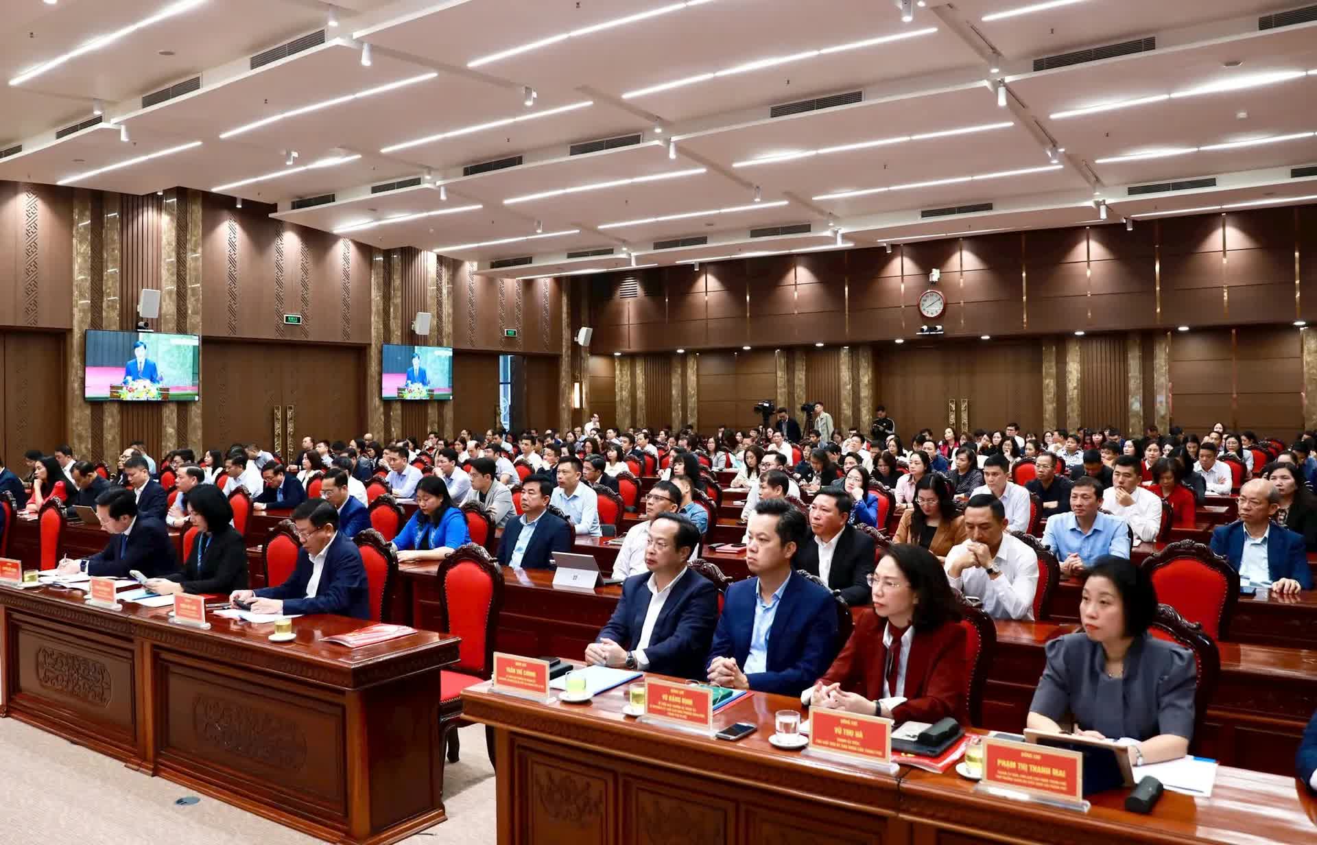 Xây dựng Đảng bộ Hà Nội tiên phong, đột phá phát triển khoa học công nghệ đổi mới sáng tạo và chuyển đổi số- Ảnh 1.