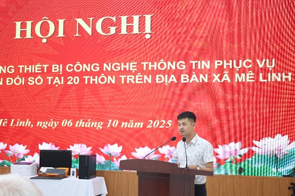 Xã Mê Linh: Đột phá chuyển đổi số với nền tảng vững chắc từ cơ sở- Ảnh 6.