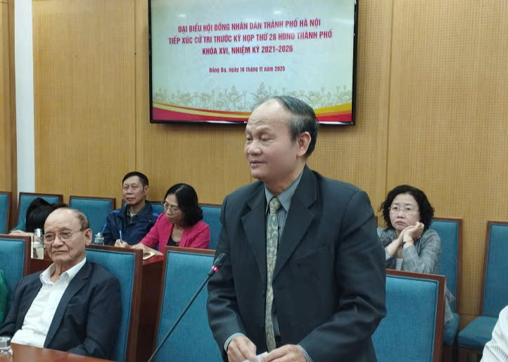 Hà Nội: Cử tri kiến nghị các giải pháp nâng chất lượng sống- Ảnh 2.