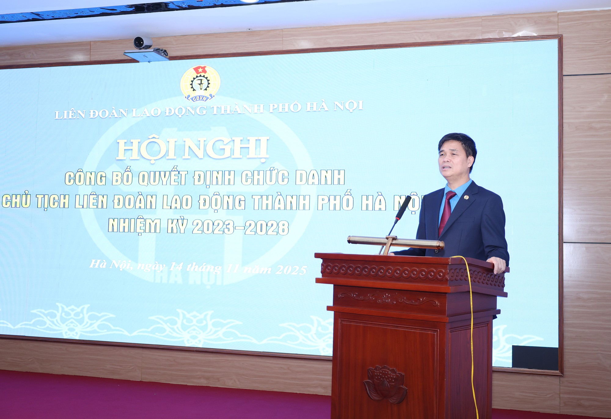 Đồng chí Nguyễn Văn Thắng giữ chức Chủ tịch Liên đoàn Lao động thành phố Hà Nội- Ảnh 2.