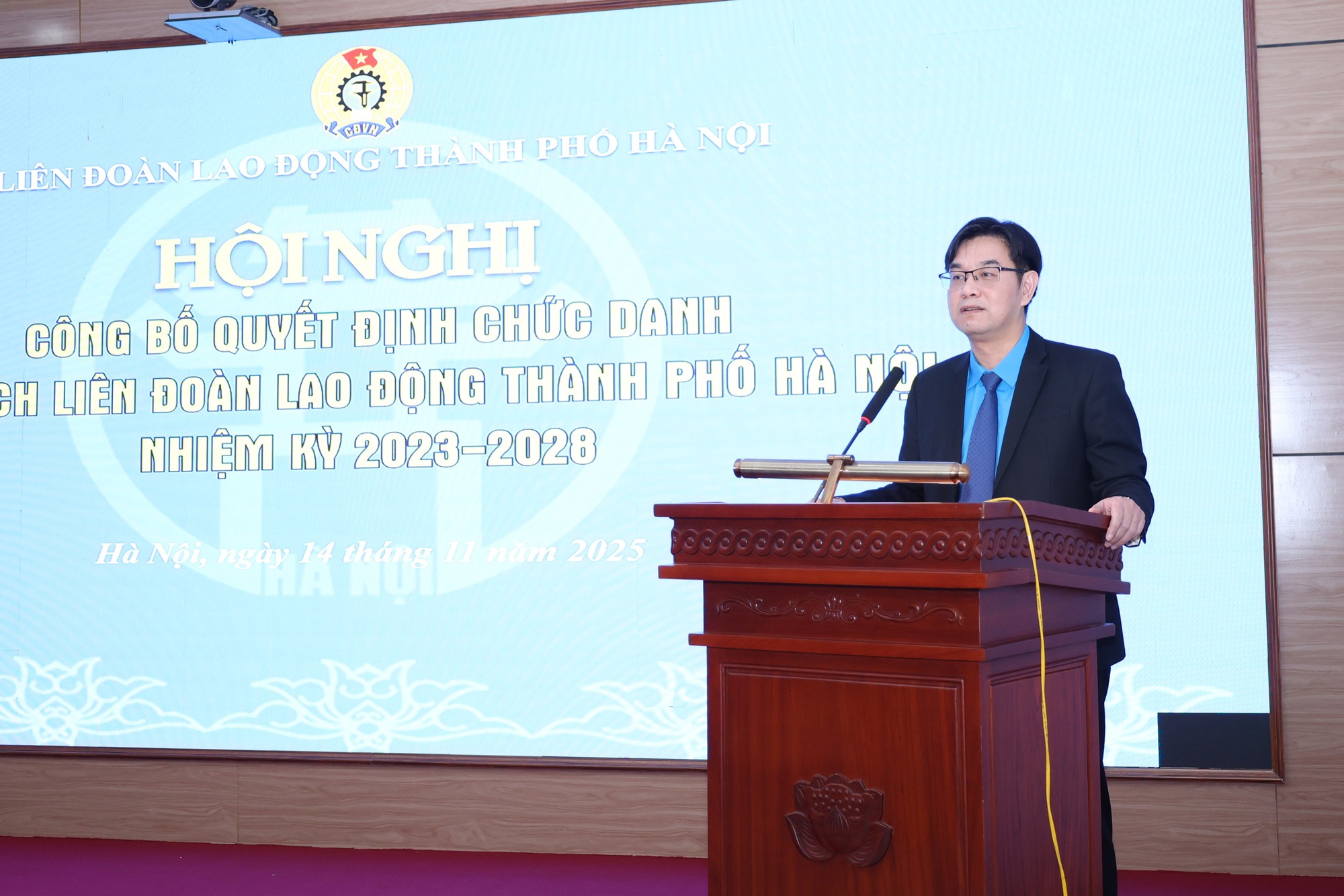 Đồng chí Nguyễn Văn Thắng giữ chức Chủ tịch Liên đoàn Lao động thành phố Hà Nội- Ảnh 3.