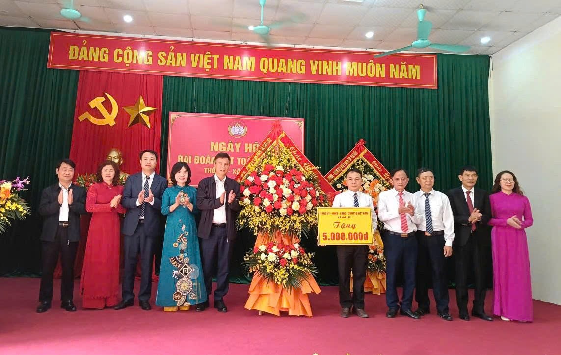 Phó Chủ tịch HĐND Thành phố Phạm Quí Tiên dự Ngày hội Đại đoàn kết toàn dân tộc tại thôn 4, xã Hòa Lạc- Ảnh 3.