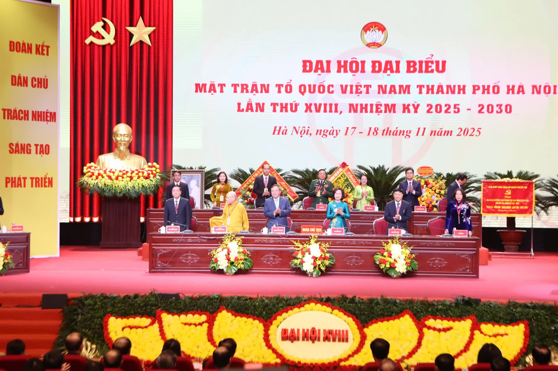 Đại hội MTTQ Việt Nam thành phố Hà Nội lần thứ XVIII, nhiệm kỳ 2025 - 2030 thành công tốt đẹp- Ảnh 5.