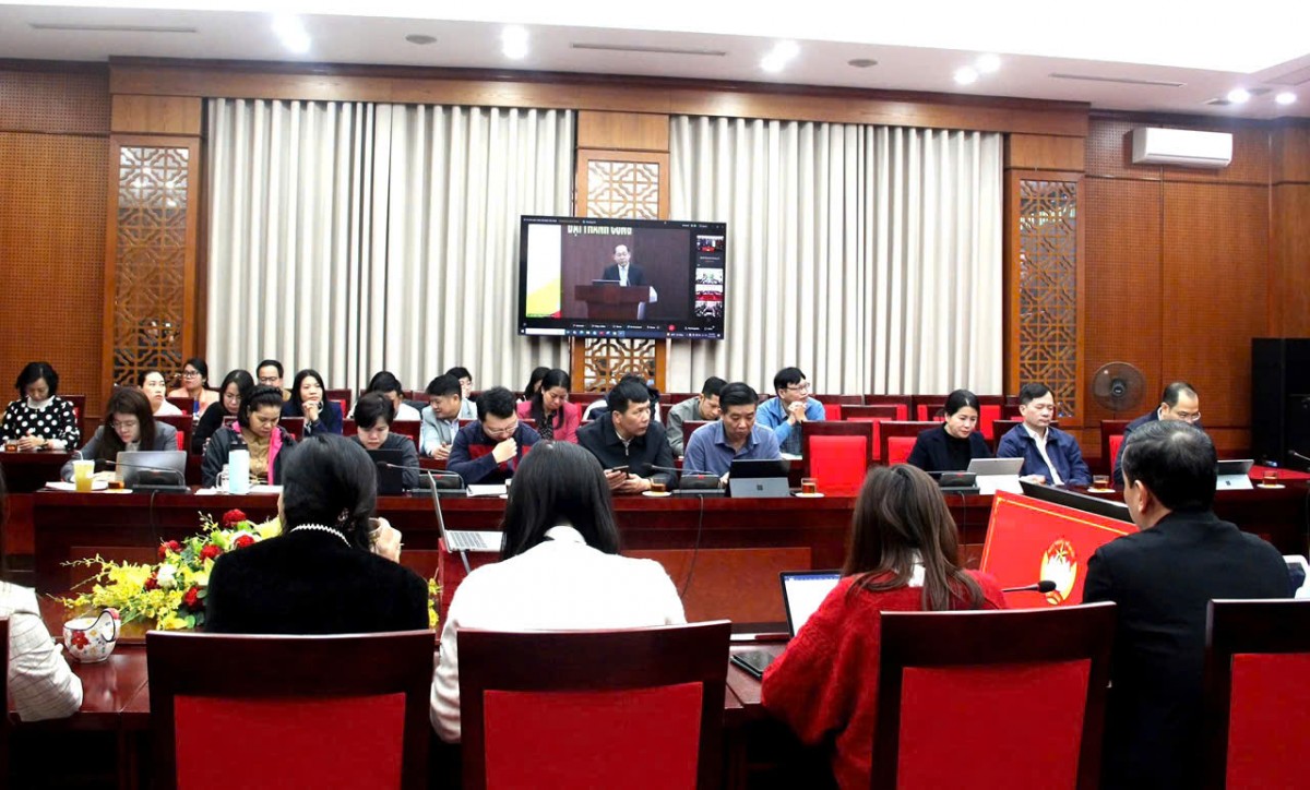 Hệ thống Mặt trận tập huấn công tác bầu cử đại biểu Quốc hội khóa XVI và đại biểu HĐND các cấp- Ảnh 4.