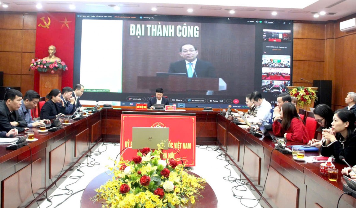 Hệ thống Mặt trận tập huấn công tác bầu cử đại biểu Quốc hội khóa XVI và đại biểu HĐND các cấp- Ảnh 3.