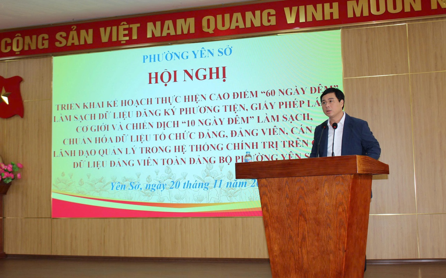 Đoàn kết – Trách nhiệm – Quyết tâm: phường Yên Sở phấn đấu hoàn thành tốt nhiệm vụ Thành phố giao