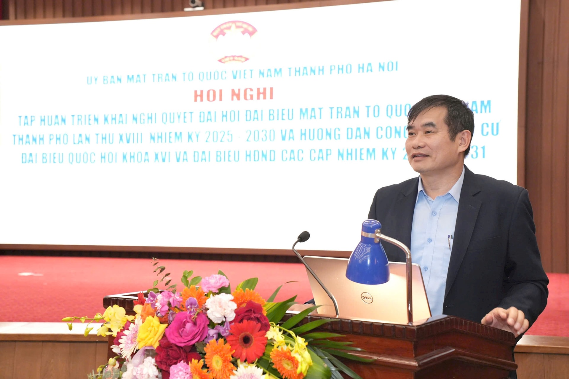 Tập huấn công tác bầu cử đại biểu Quốc hội khóa XVI và đại biểu HĐND các cấp nhiệm kỳ 2026-2031- Ảnh 2.