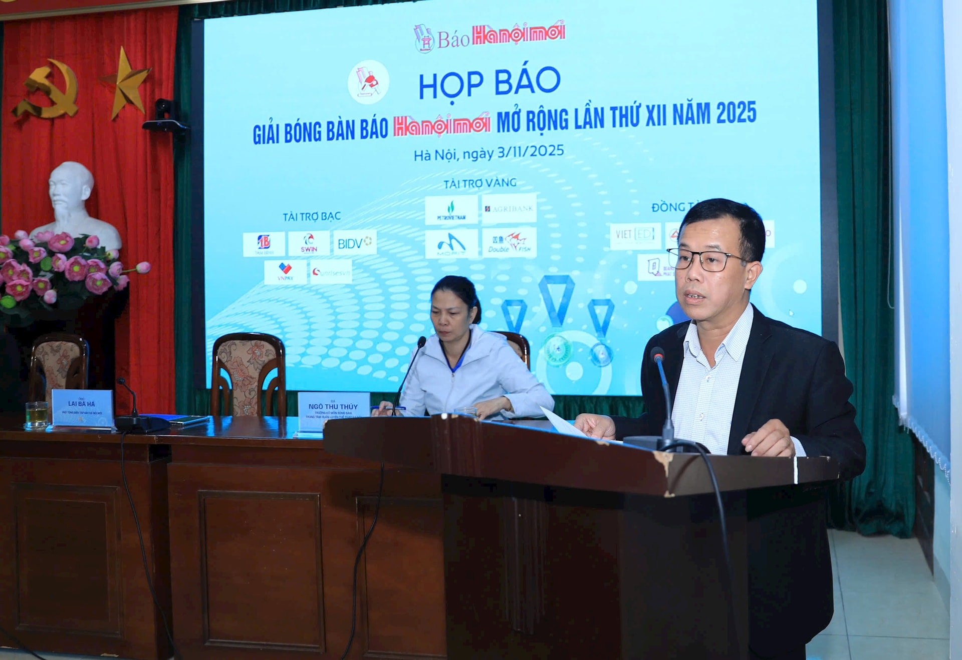 Sẵn sàng cho Giải Bóng bàn tranh Cúp Báo Hànộimới mở rộng lần thứ XII - năm 2025- Ảnh 2.