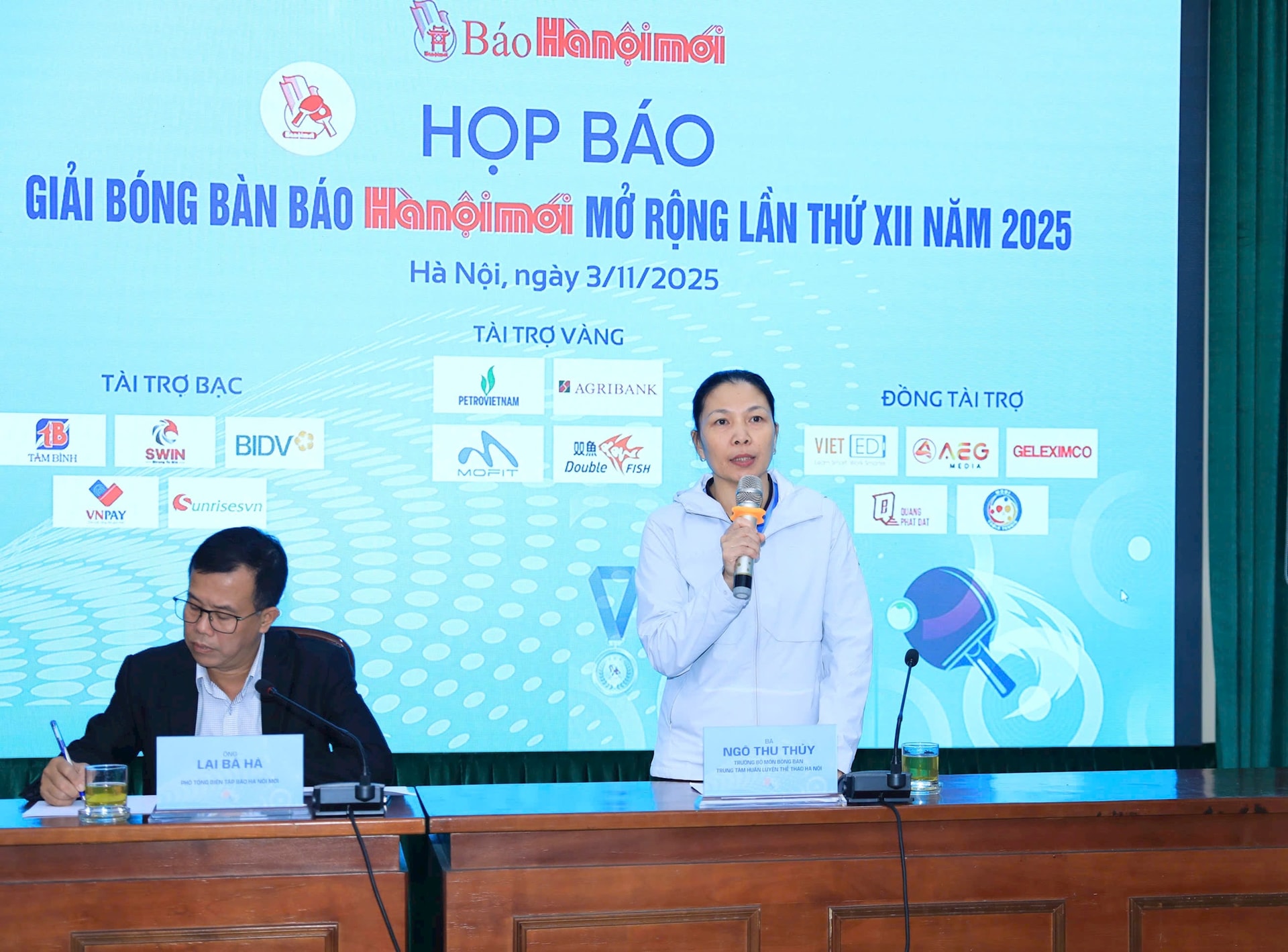 Sẵn sàng cho Giải Bóng bàn tranh Cúp Báo Hànộimới mở rộng lần thứ XII - năm 2025- Ảnh 5.