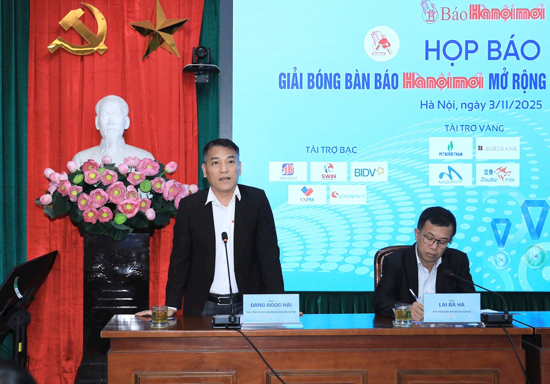 Sẵn sàng cho Giải Bóng bàn tranh Cúp Báo Hànộimới mở rộng lần thứ XII - năm 2025- Ảnh 3.