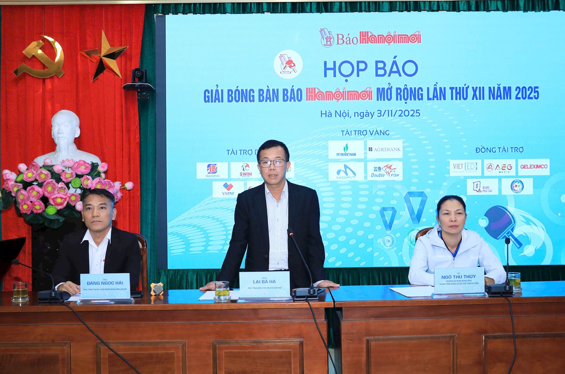 Sẵn sàng cho Giải Bóng bàn tranh Cúp Báo Hànộimới mở rộng lần thứ XII - năm 2025- Ảnh 1.