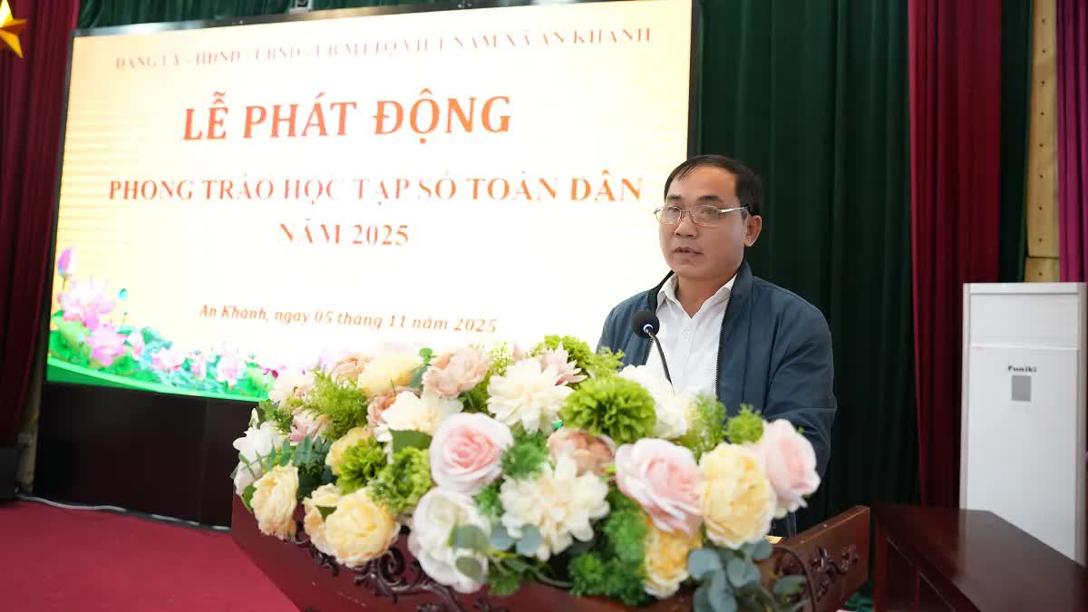 Xã An Khánh: Ra mắt trang “Du lịch số An Khánh” và phát động phong trào “Học tập số toàn dân”- Ảnh 3.